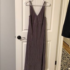 *SOLD* Long grey pouter dress.